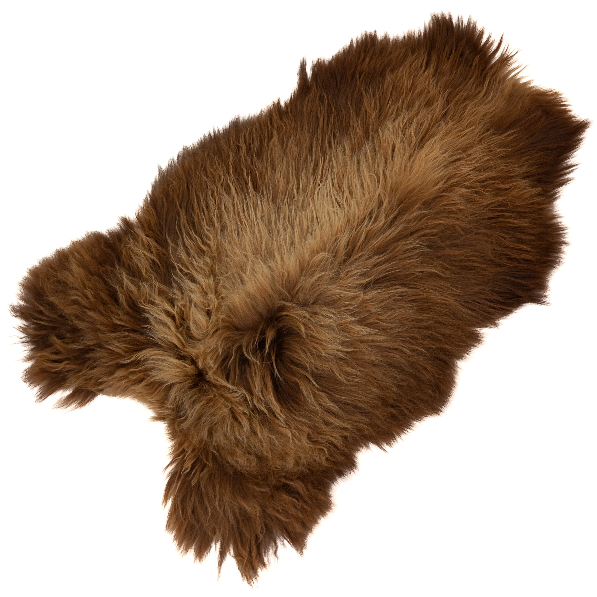 Large Lighter Blonde Brown Icelandic Sheepskin Rug