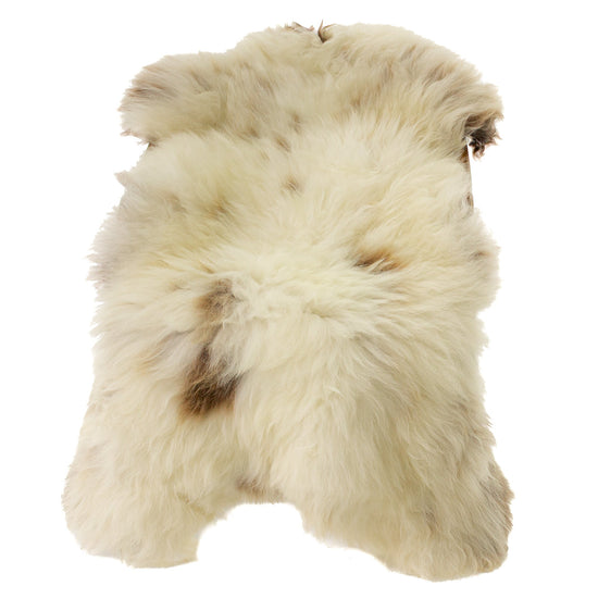 Large Long Wool Light Mottled Sheepskin