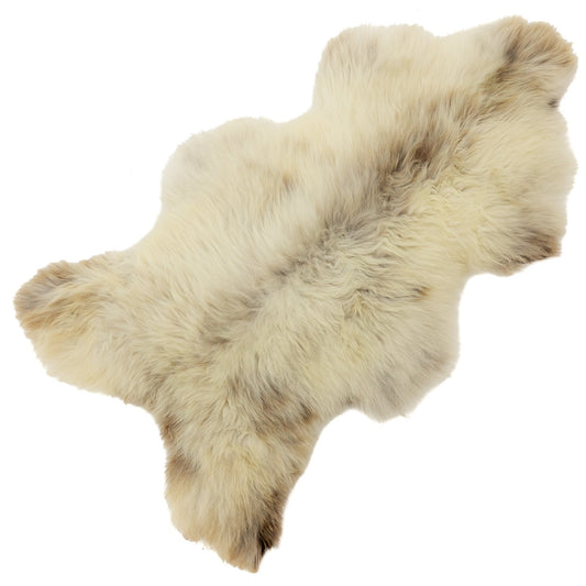Large Long Wool Mottled Sheepskin