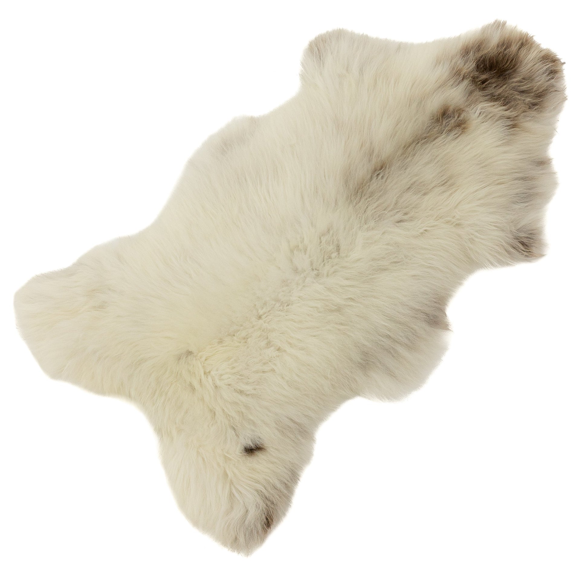 Large Long Wool Mottled Sheepskin
