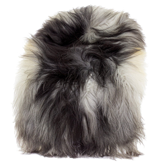 Large Natural Dark Gray Icelandic Sheepskin