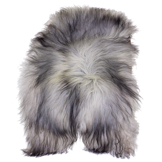Large Natural Gray Icelandic Sheepskin