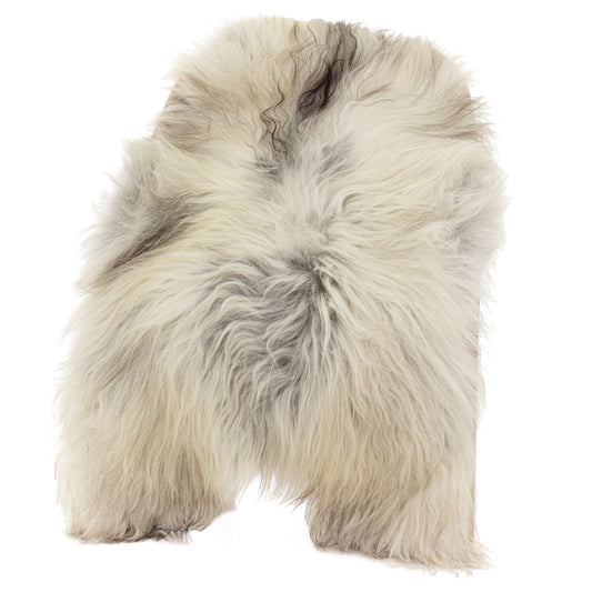 Large Natural Gray Icelandic Sheepskin