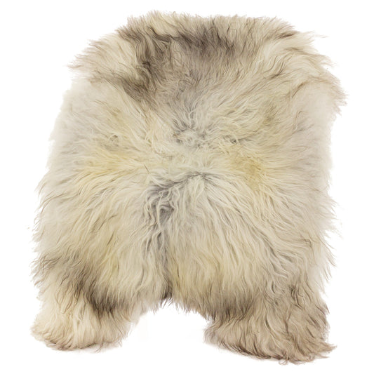 Large Natural Gray Icelandic Sheepskin