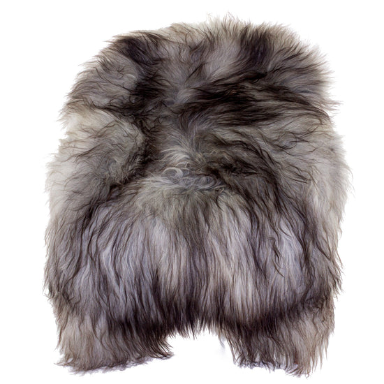 Large Natural Gray Icelandic Sheepskin
