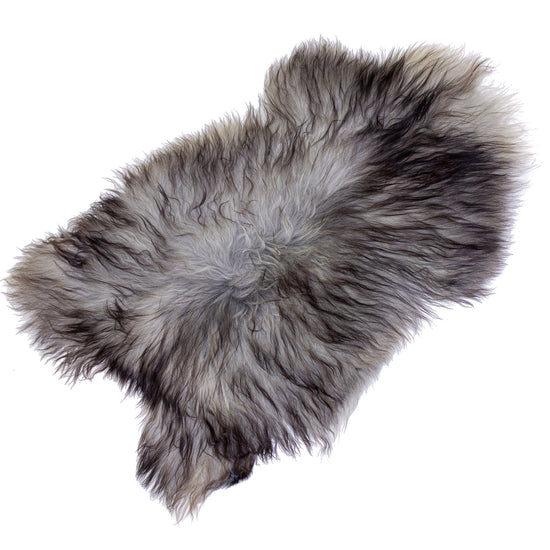 Large Natural Gray Icelandic Sheepskin