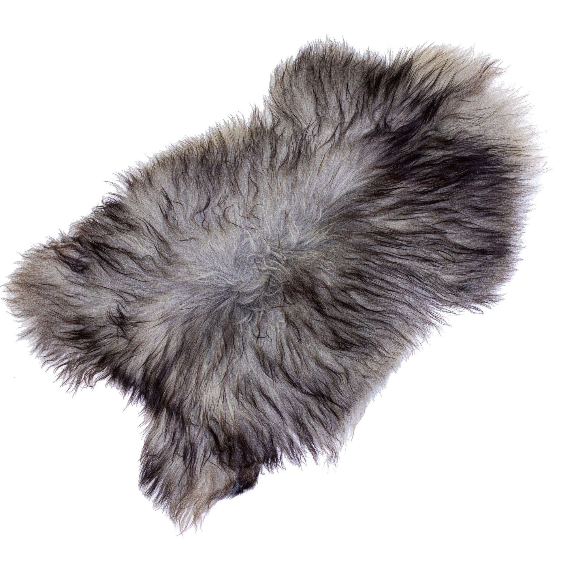 Large Natural Gray Icelandic Sheepskin