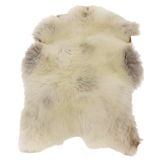 Large Short Wool Light Mottled Sheepskin