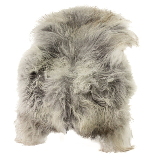 Large Silver Natural Gray Icelandic Sheepskin