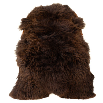 Large Thick Brown Sheepskin