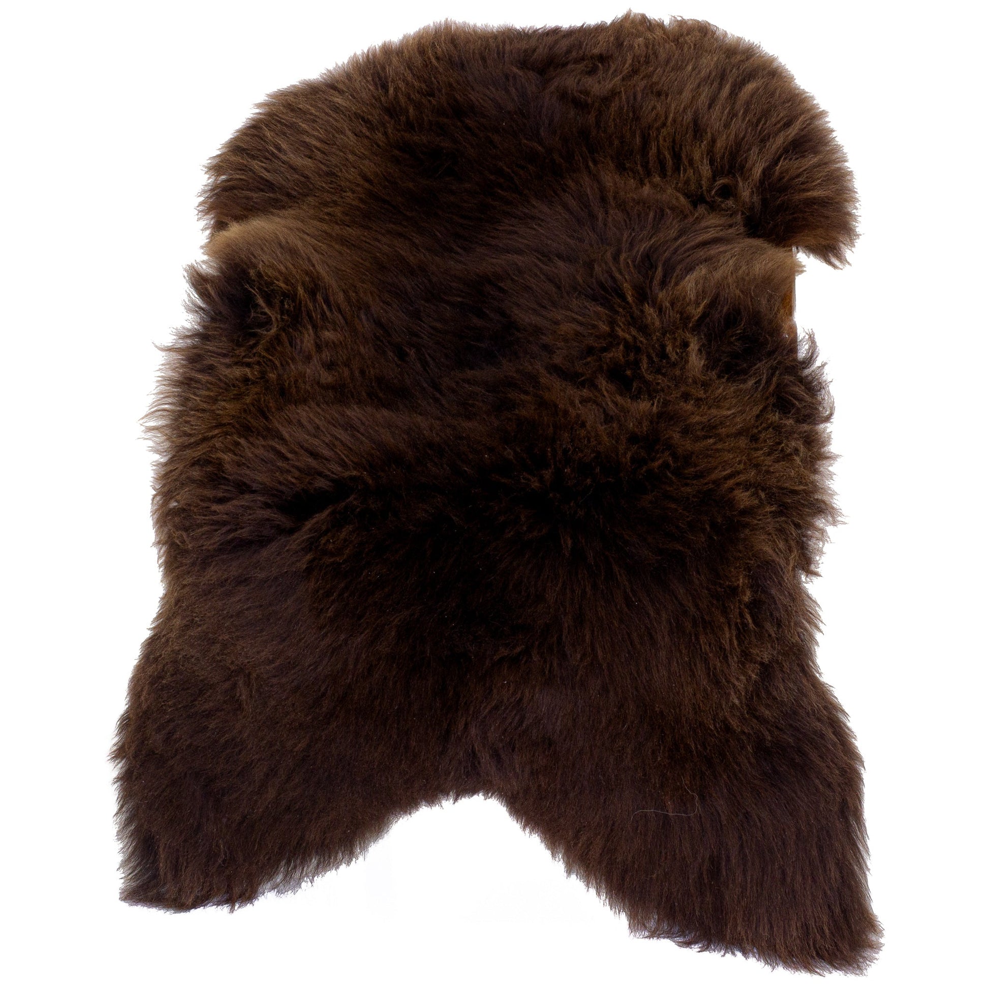 Large Thick Cushy Brown Sheepskin