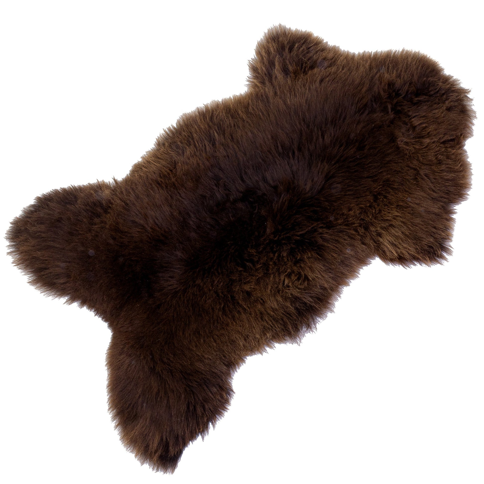 Large Thick Cushy Brown Sheepskin