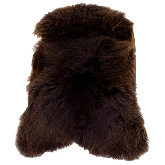 Large Thick Cushy Brown Sheepskin