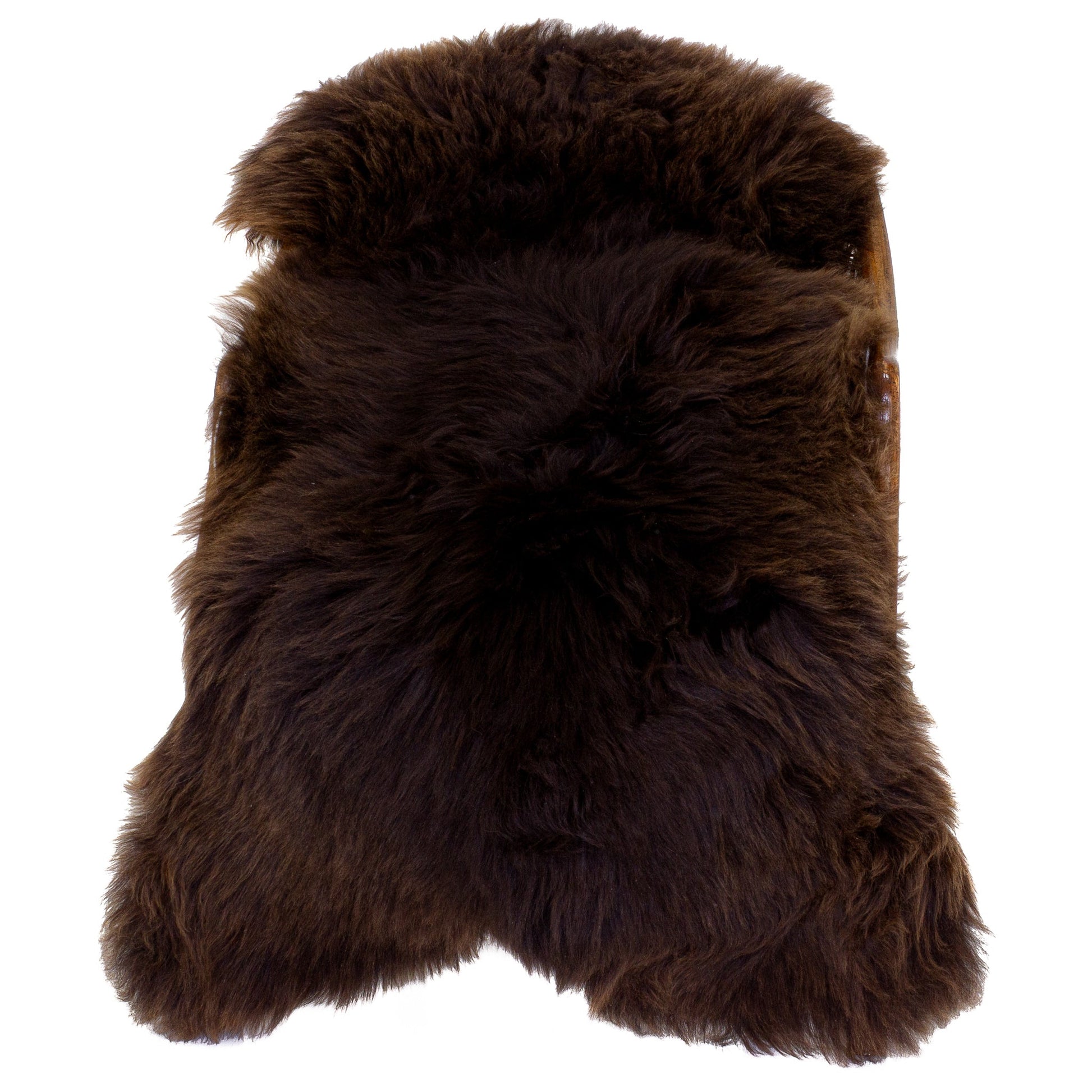 Large Thick Cushy Brown Sheepskin