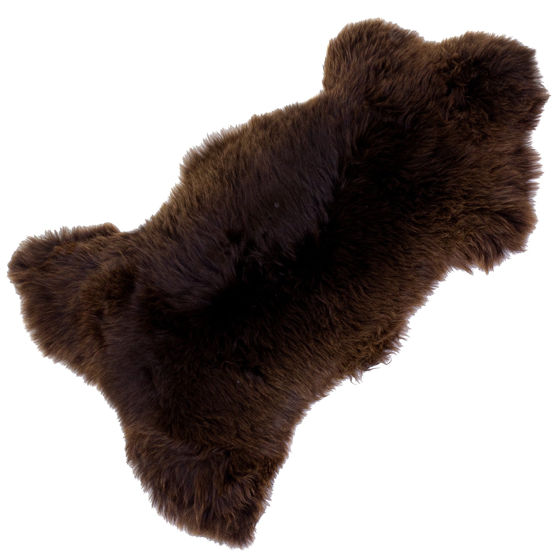 Large Thick Cushy Brown Sheepskin