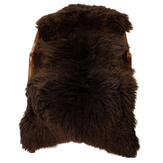 Large Thick Cushy Brown Sheepskin