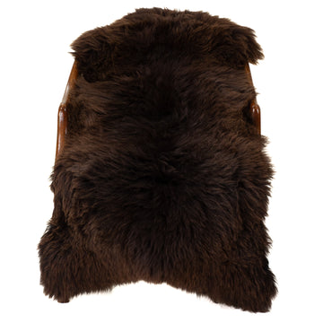 Large Thick Cushy Brown Sheepskin