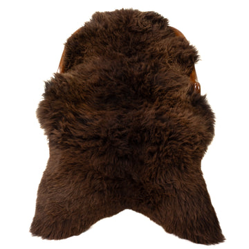 Large Thick Cushy Brown Sheepskin