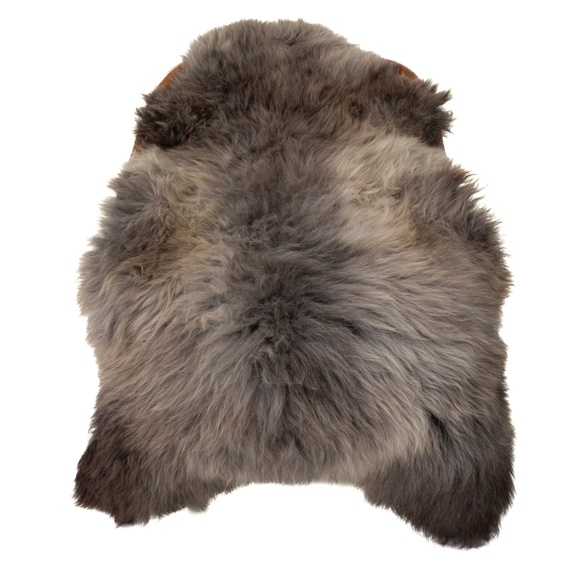 Large Thick Cushy Gray Mix Sheepskin