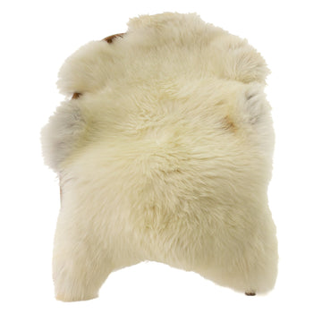 Large Thick Cushy Light Mottled Sheepskin