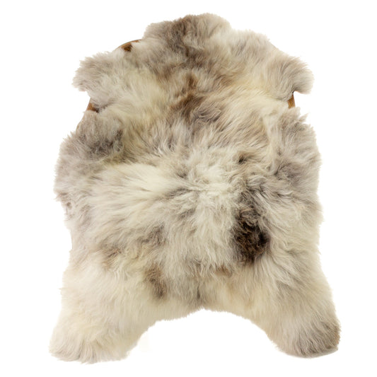 Large Thick Cushy Light Mottled Sheepskin