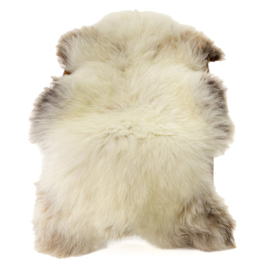 Large Thick Cushy Light Mottled Sheepskin