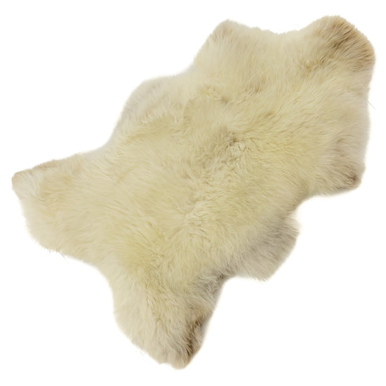 Large Thick Cushy Light Mottled Sheepskin