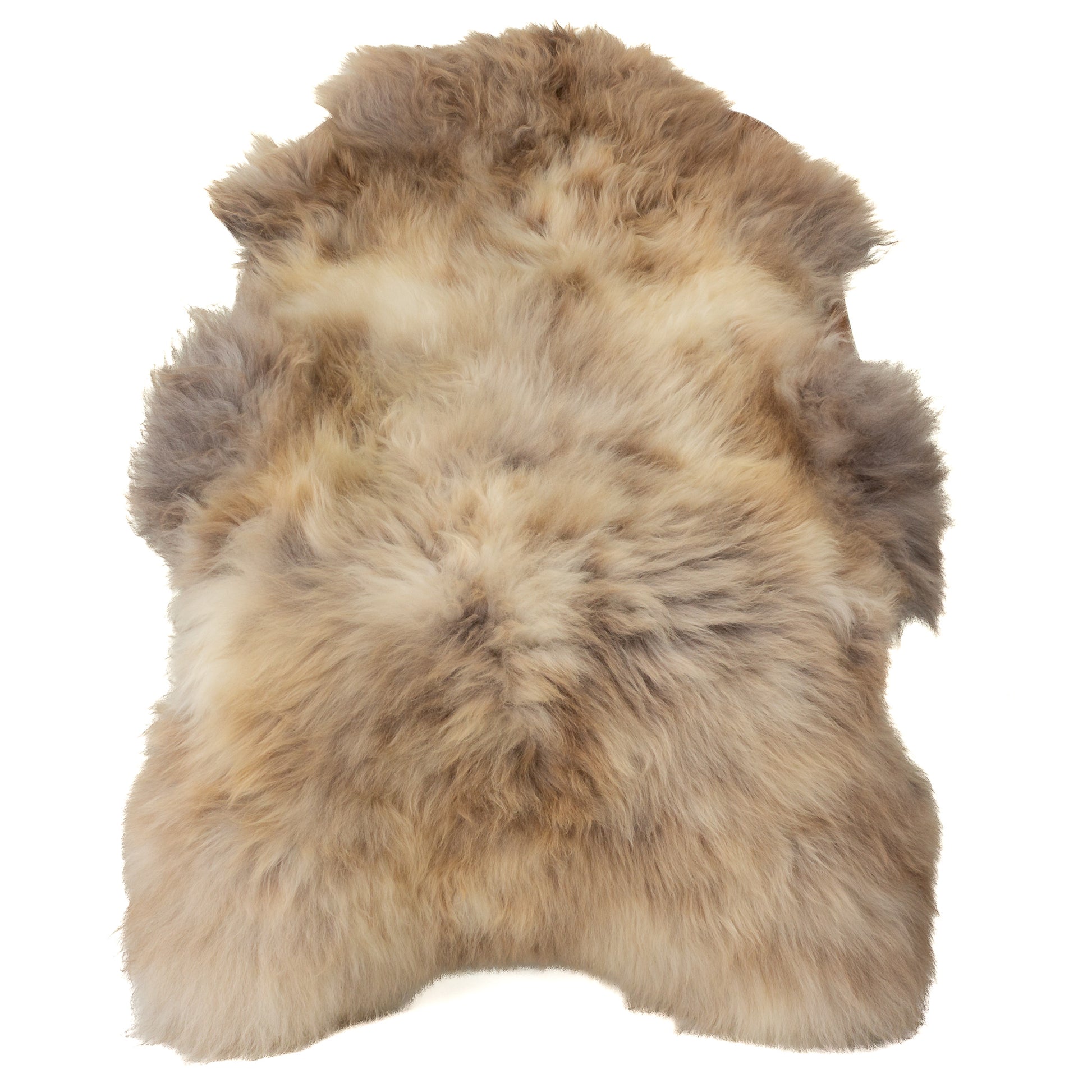 Large Thick Cushy Mixed Mottled Sheepskin