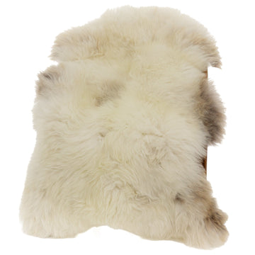 Large Thick Cushy Light Mottled Sheepskin