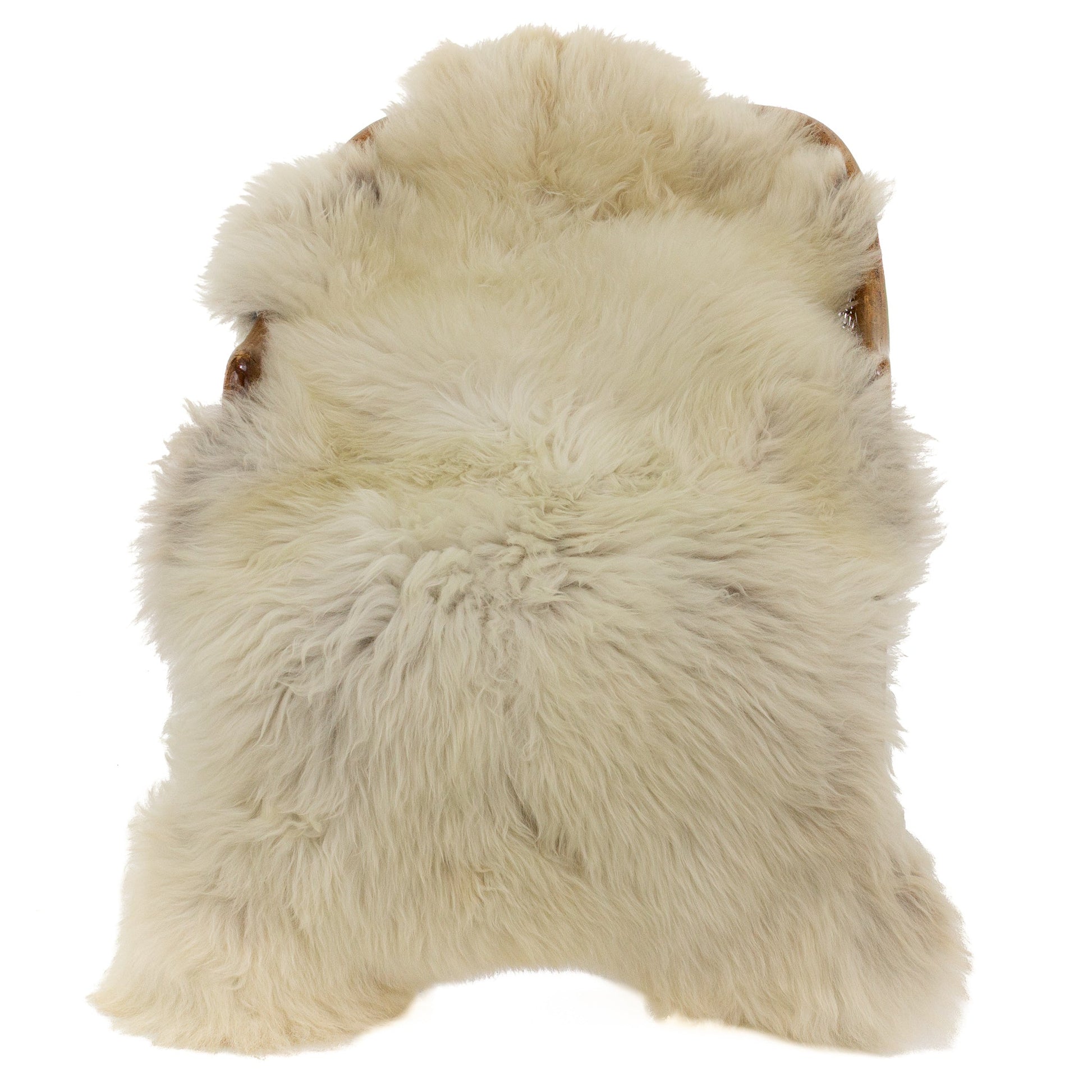 Large Thick Cushy Light Mottled Sheepskin