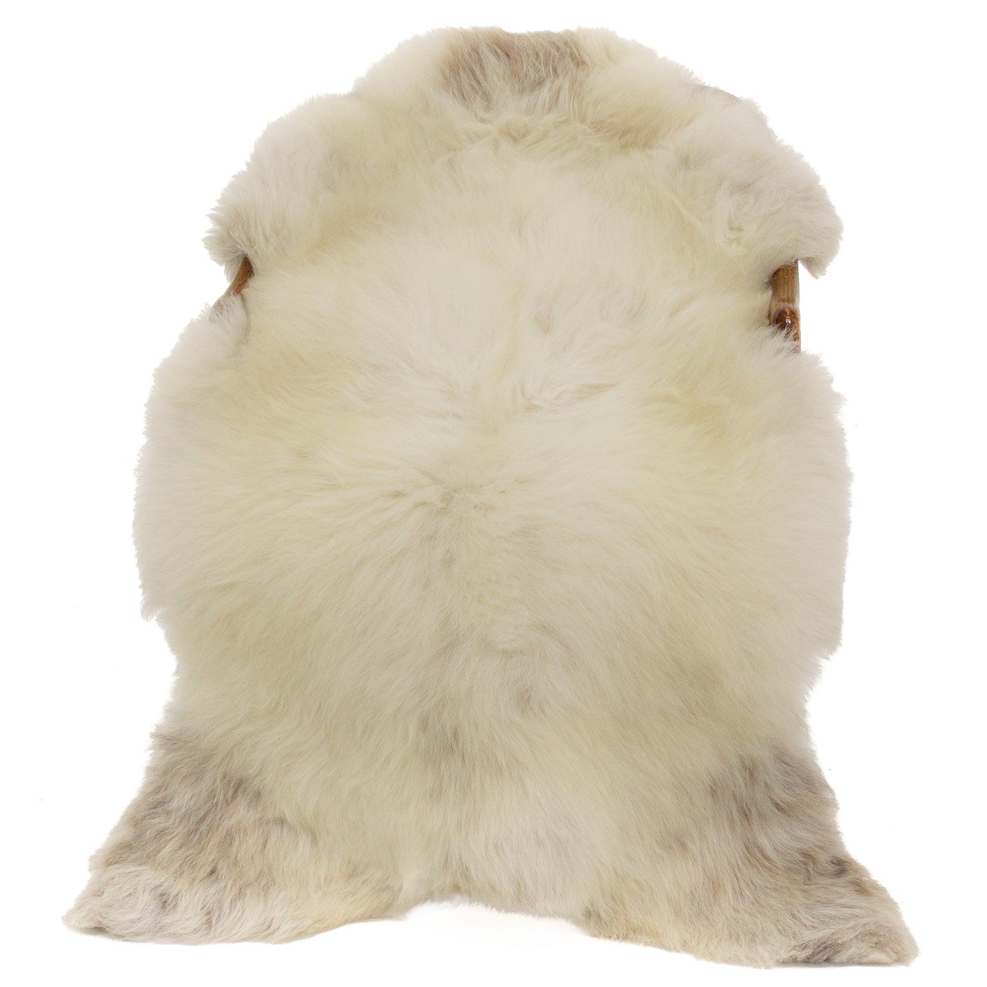 Large Thick Cushy Light Mottled Sheepskin