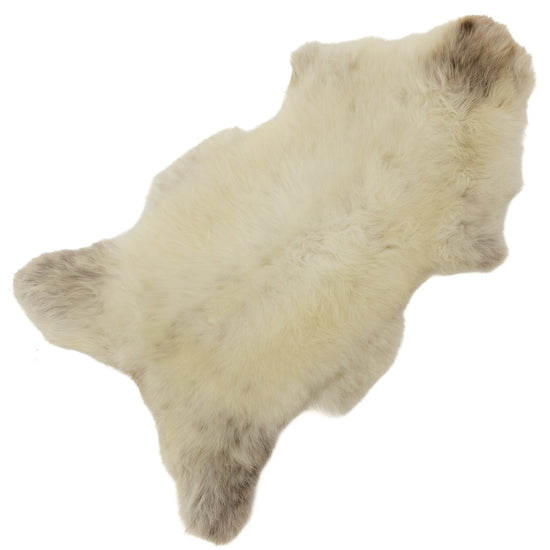 Large Thick Cushy Light Mottled Sheepskin