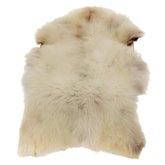Large Thick Cushy Light Mottled Sheepskin