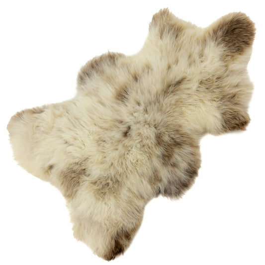Large Thick Cushy Mottled Sheepskin