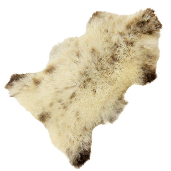 Large Thick Cushy Mottled Sheepskin