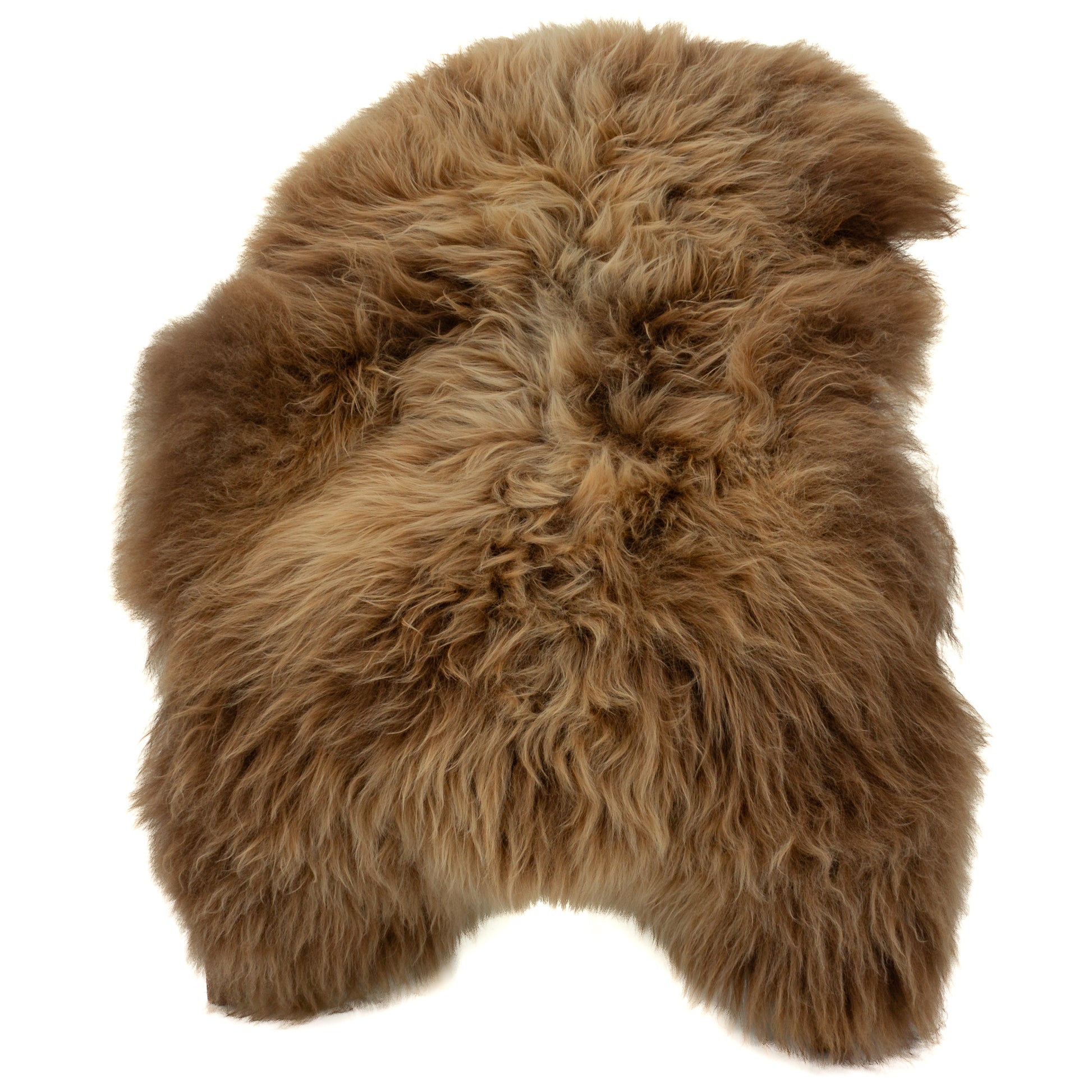 Large Thick Lighter Blonde Brown Icelandic Sheepskin