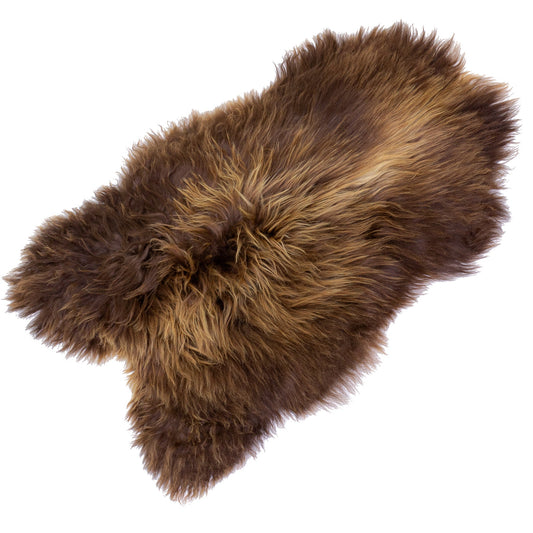 Large Wide Blonde Brown Icelandic Sheepskin