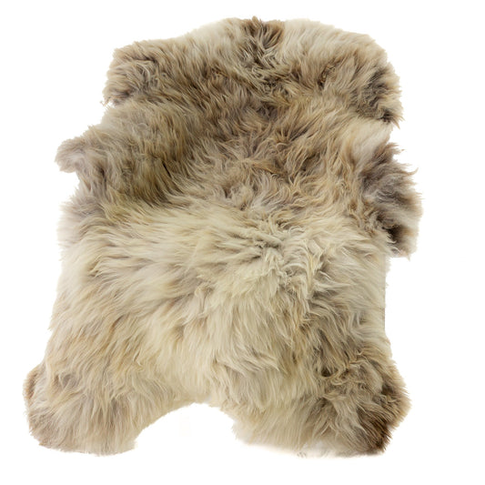 Large Wide Thick Wool Mottled Sheepskin