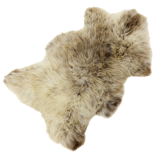 Large Wide Thick Wool Mottled Sheepskin