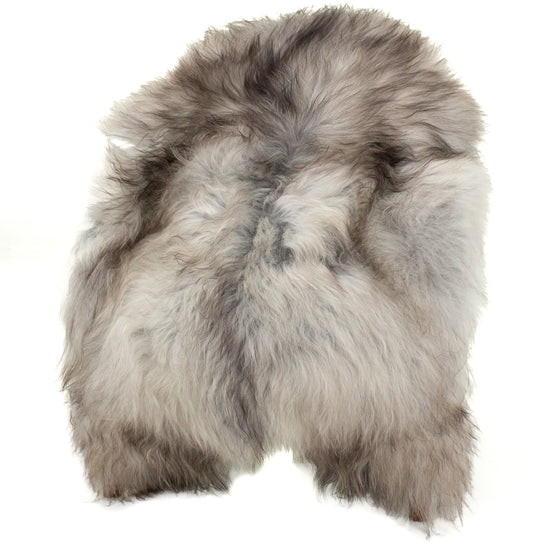 Light to Dark Gray Icelandic Sheepskin