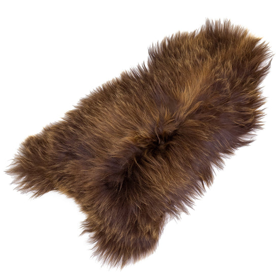 Light and Dark Brown Mix Icelandic Sheepskin
