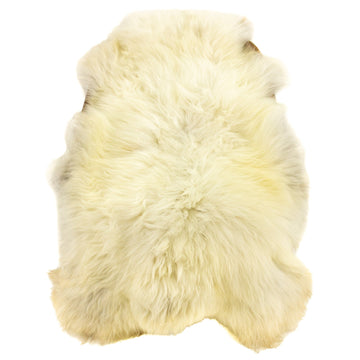 Long Wool Light Mottled Sheepskin
