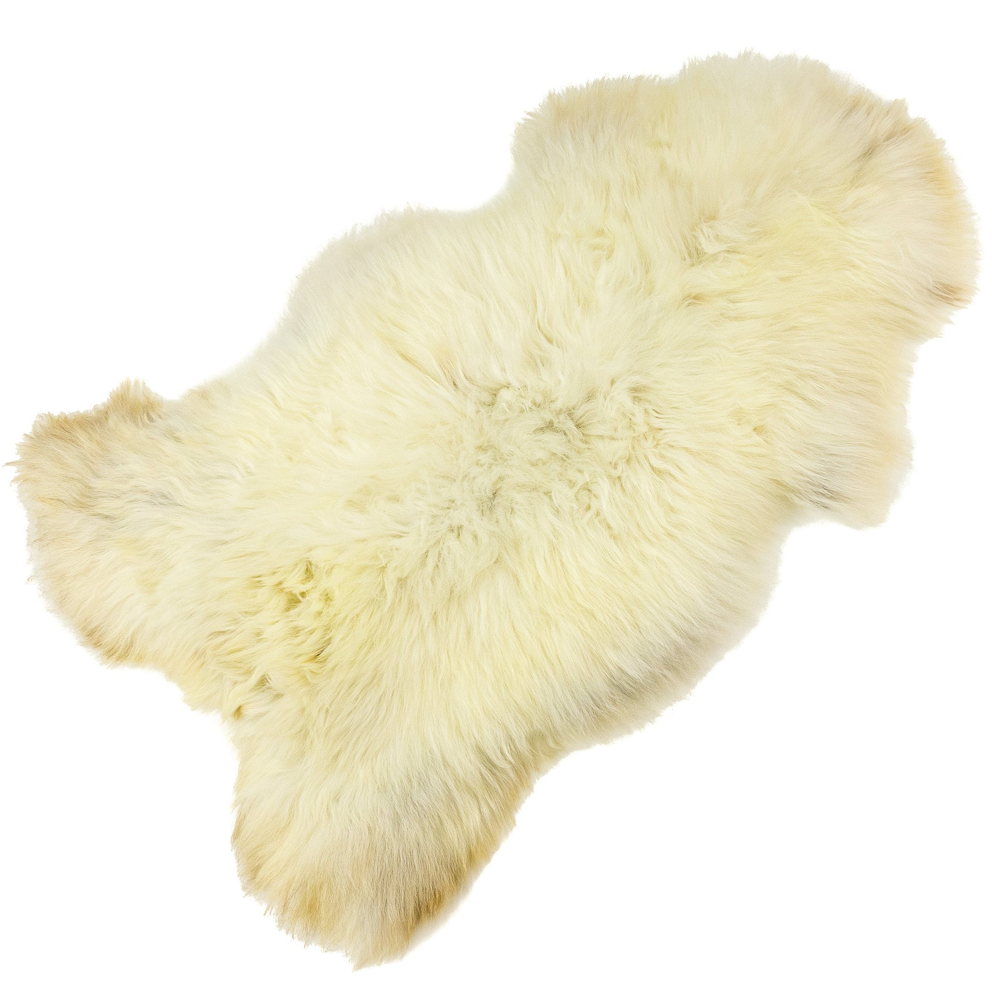 Long Wool Light Mottled Sheepskin
