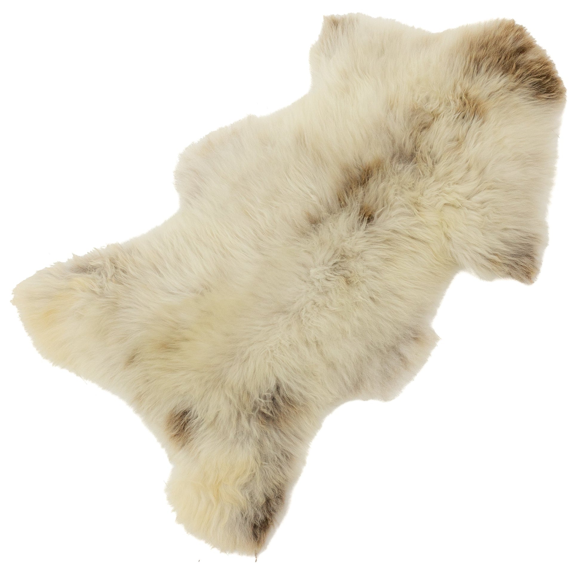 Medium Long Wool Mottled Sheepskin