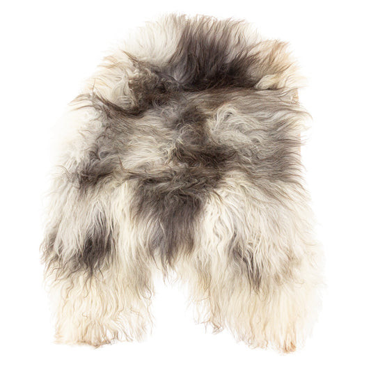 Natural Dark Gray Icelandic Sheepskin
