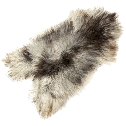 Natural Dark Gray Icelandic Sheepskin