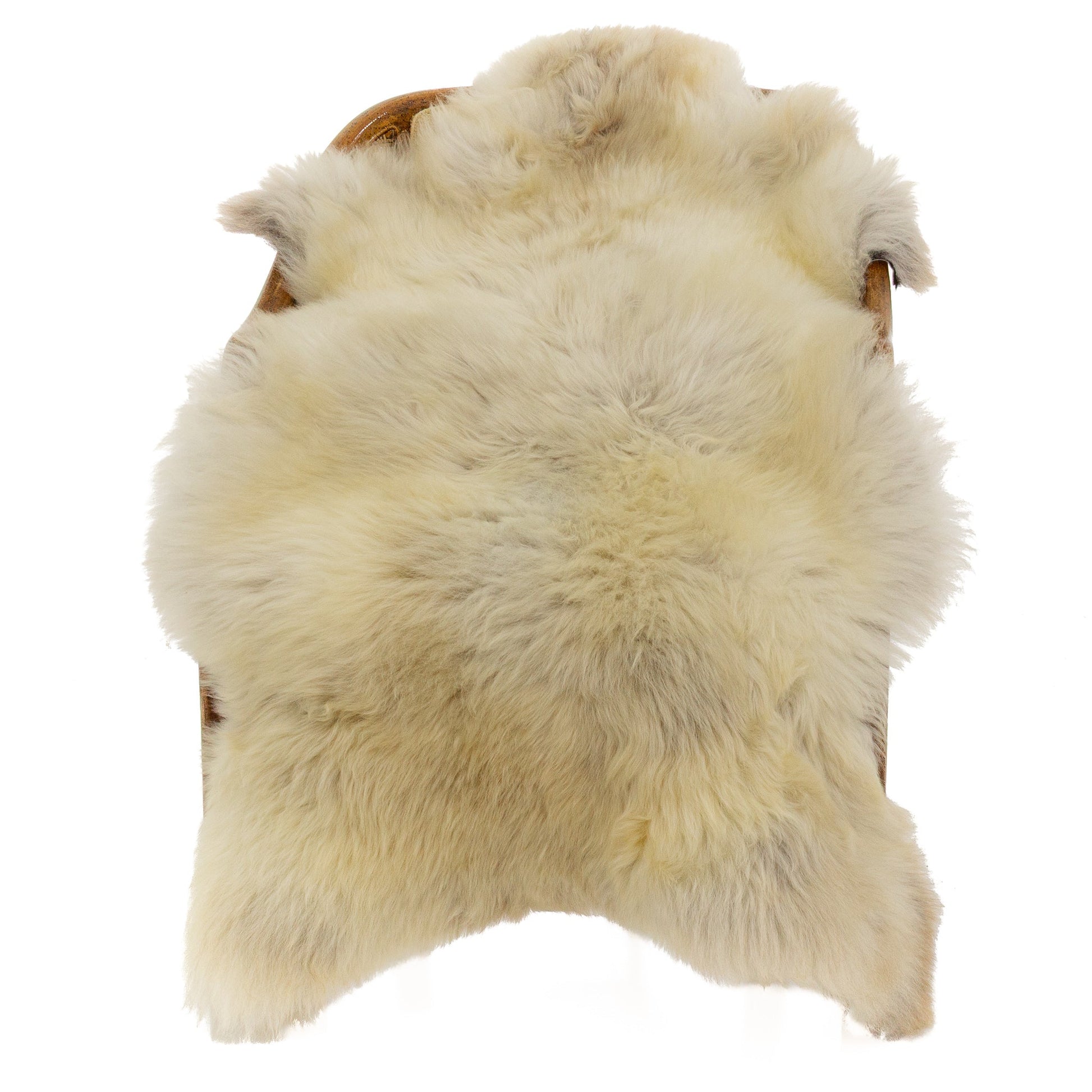 Short Wool Mottled Sheepskin