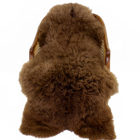 Large Soft Cushy Light Brown Swedish Sheepskin