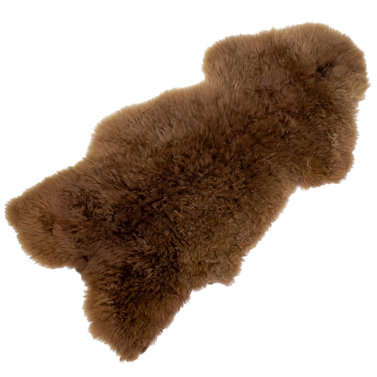 Large Soft Cushy Light Brown Swedish Sheepskin