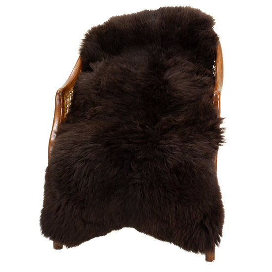 Soft Wool Dark Brown Swedish Sheepskin